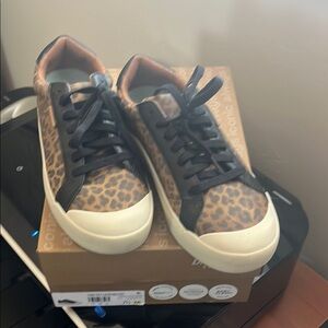 Dr. Scholl's Leopard Sneakers Worn Once!